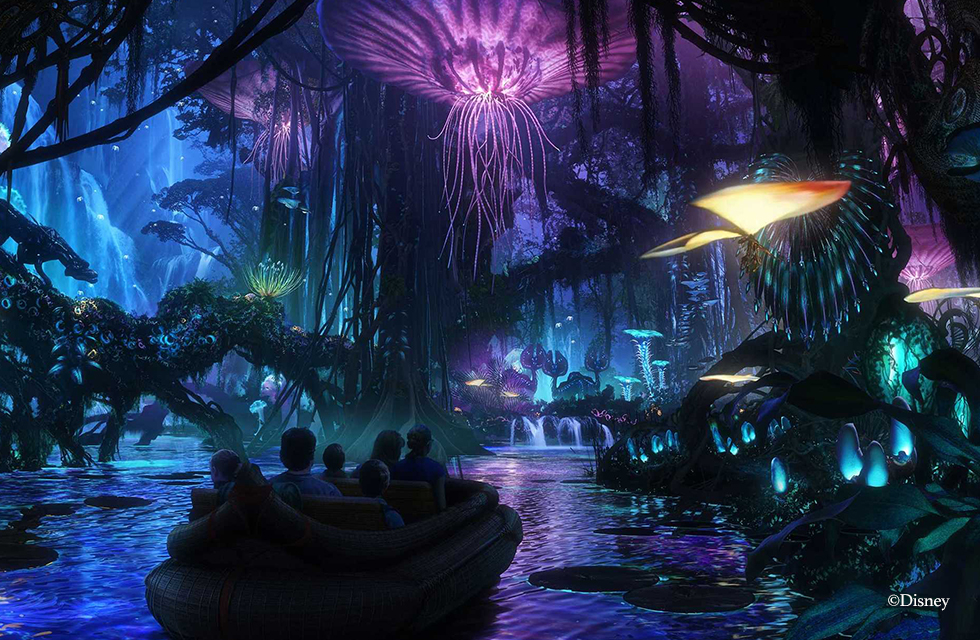 Parque de diversões com temática de Avatar em Orlando