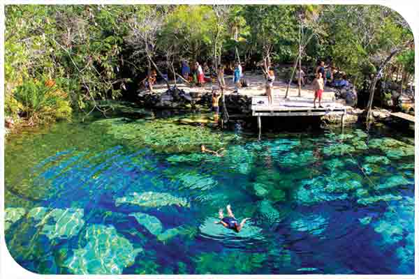 Cenote Cristal | Photo by everythingplayadelcarmen
