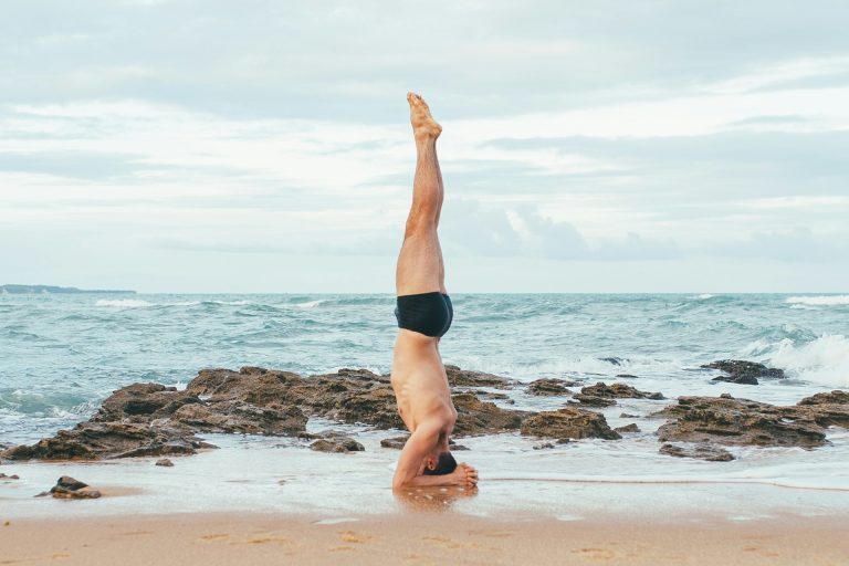 male yoga