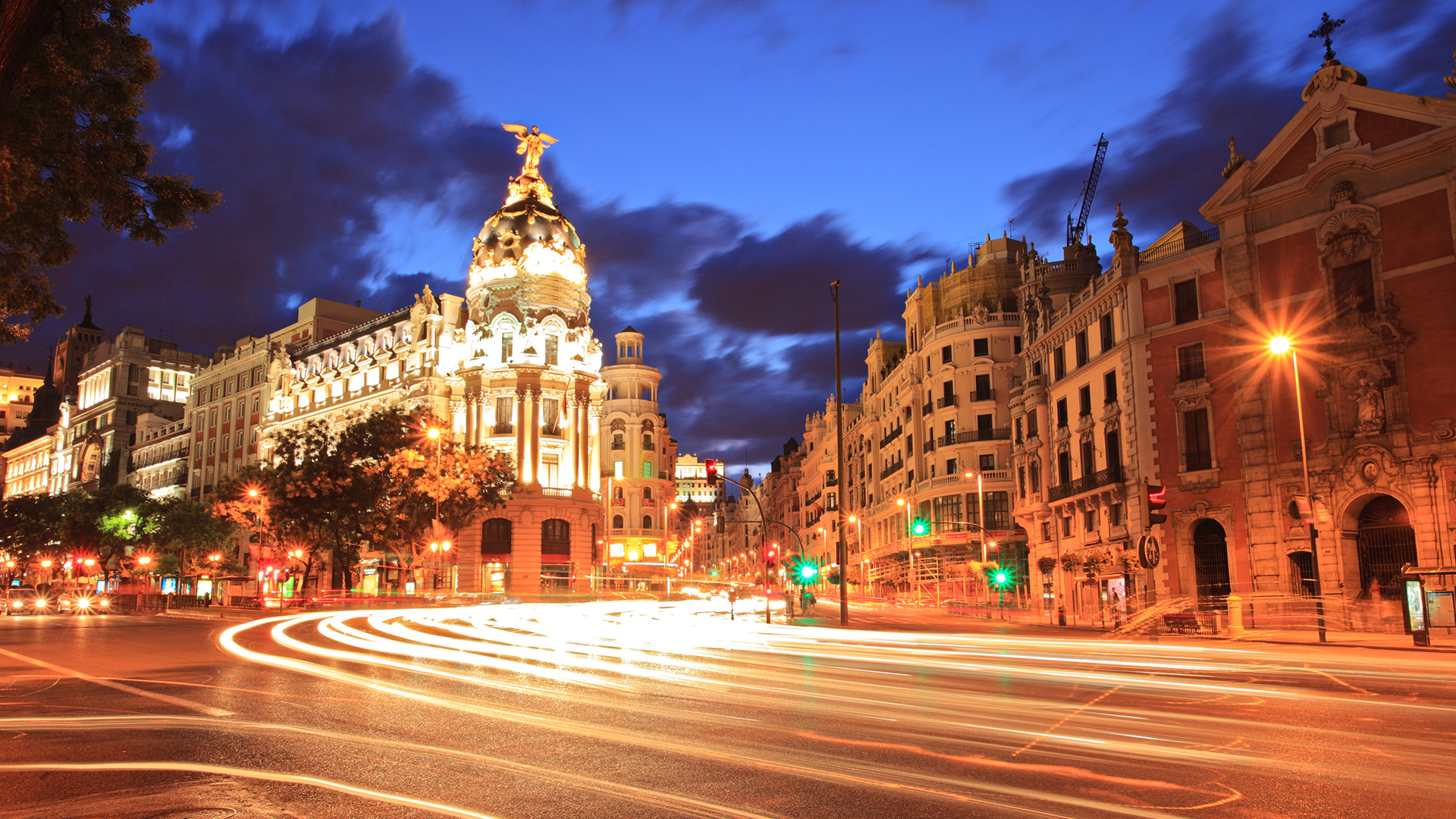 Madrid gran via viaja a europa