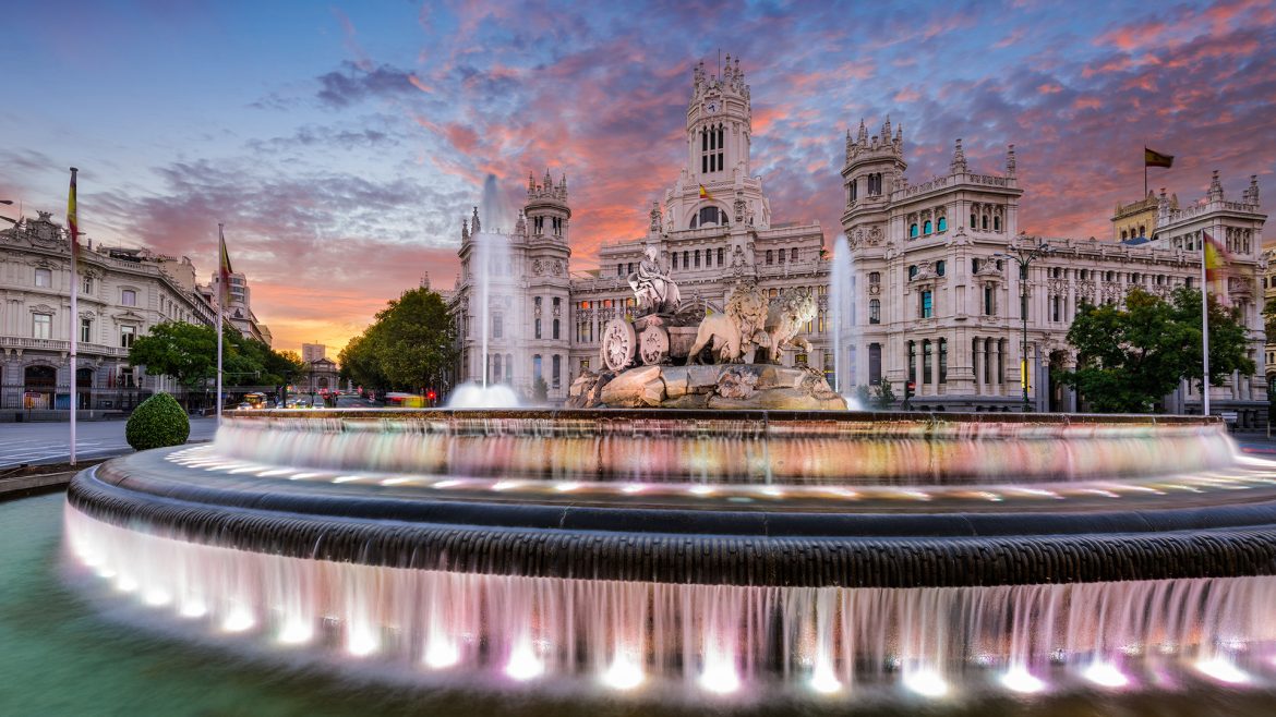 Madrid gran via viaja a europa