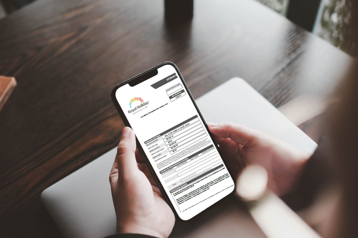 Fotos Blogs PAPERLESS- estado de cuenta royal holiday